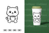 Coffee Cat Funny SVG Bundle