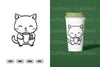 Coffee Cat Funny SVG Bundle