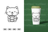 Coffee Cat Funny SVG Bundle