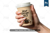 Realistic Coffee Cup Mockup Template