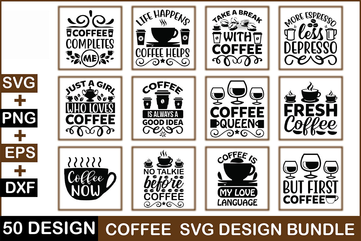 Coffee SVG Bundle 7