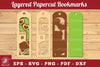 Coffee and Book Papercut Bookmark SVG Bundle