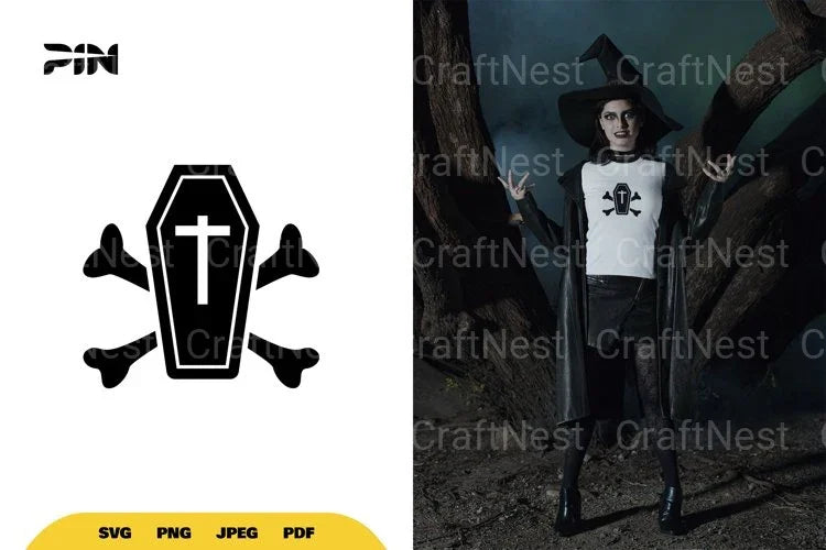 Coffin Halloween SVG Bundle - CraftNest - Digital Crafting and Art