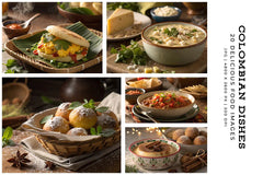 Colombian Dishes - Stock Images - CraftNest - Digital Crafting and Art