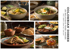 Colombian Dishes - Stock Images - CraftNest - Digital Crafting and Art