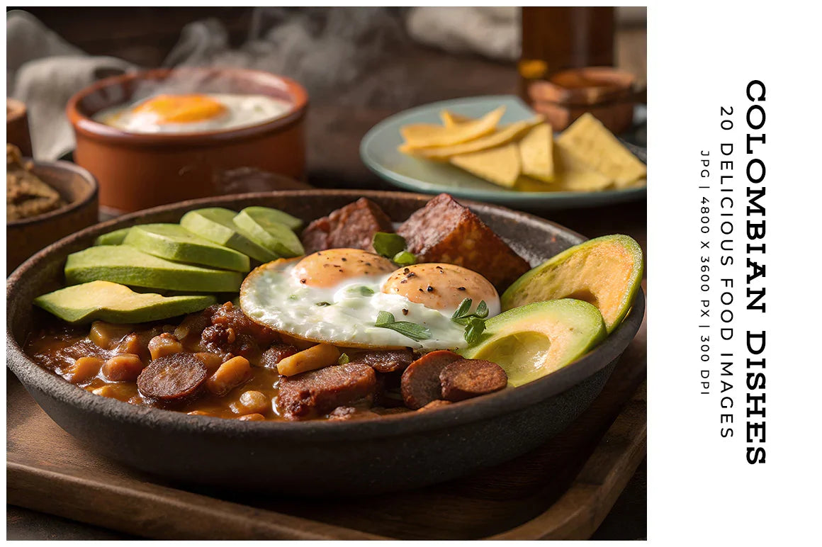 Colombian Dishes - Stock Images - CraftNest - Digital Crafting and Art