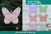 Colorful Butterfly 3D Layered SVG Bundle