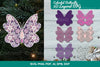 Colorful Butterfly 3D Layered SVG Bundle