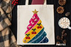 Colorful Glitter Yarn Christmas Tree Clipart Bundle - CraftNest - Digital Crafting and Art