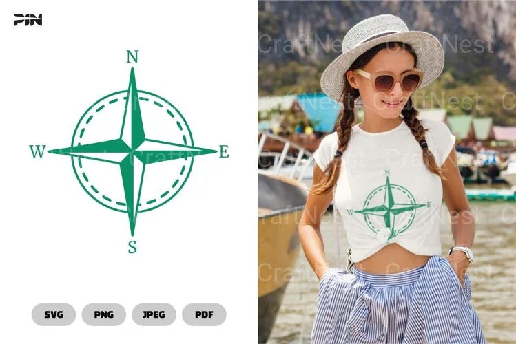 Compass Adventure SVG Bundle - CraftNest - Digital Crafting and Art
