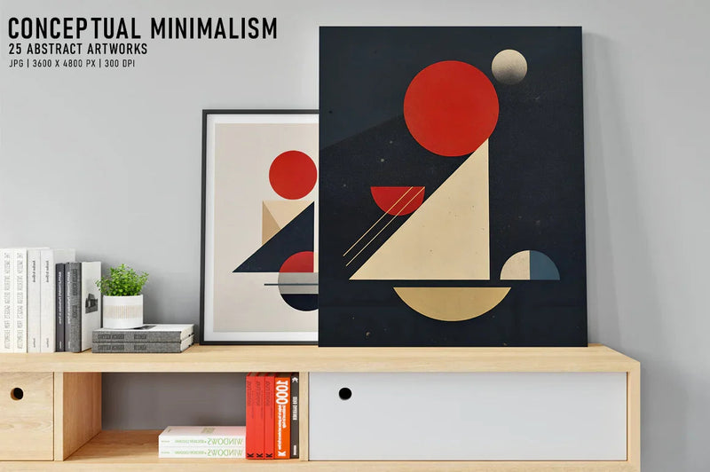 Conceptual Minimalism - Wall Art - CraftNest - Digital Crafting and Art