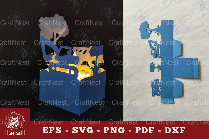 Construction Work Papercut Lantern Clipart Bundle - CraftNest - Digital Crafting and Art