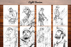 Construction Worker Coloring Books - CraftNest - Digital Crafting and Art