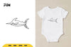 Continuous Line Fish SVG Bundle