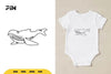 Continuous Line Whale SVG Bundle