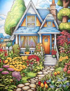 Spring Garden Coloring Book - CraftNest - Digital Crafting and Art