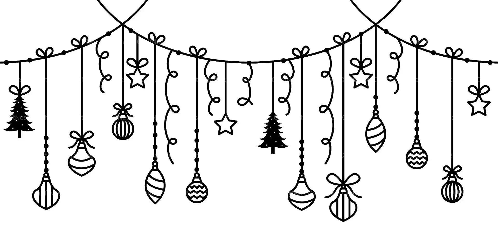Christmas Baubles Can Glass Clipart Bundle - CraftNest - Digital Crafting and Art