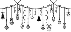 Christmas Baubles Can Glass Clipart Bundle - CraftNest - Digital Crafting and Art