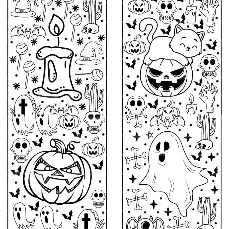 Kids Halloween Coloring Book 9 - CraftNest - Digital Crafting and Art