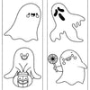 Kids Ghost Coloring Book