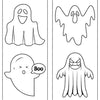 Kids Halloween Ghost Coloring Book