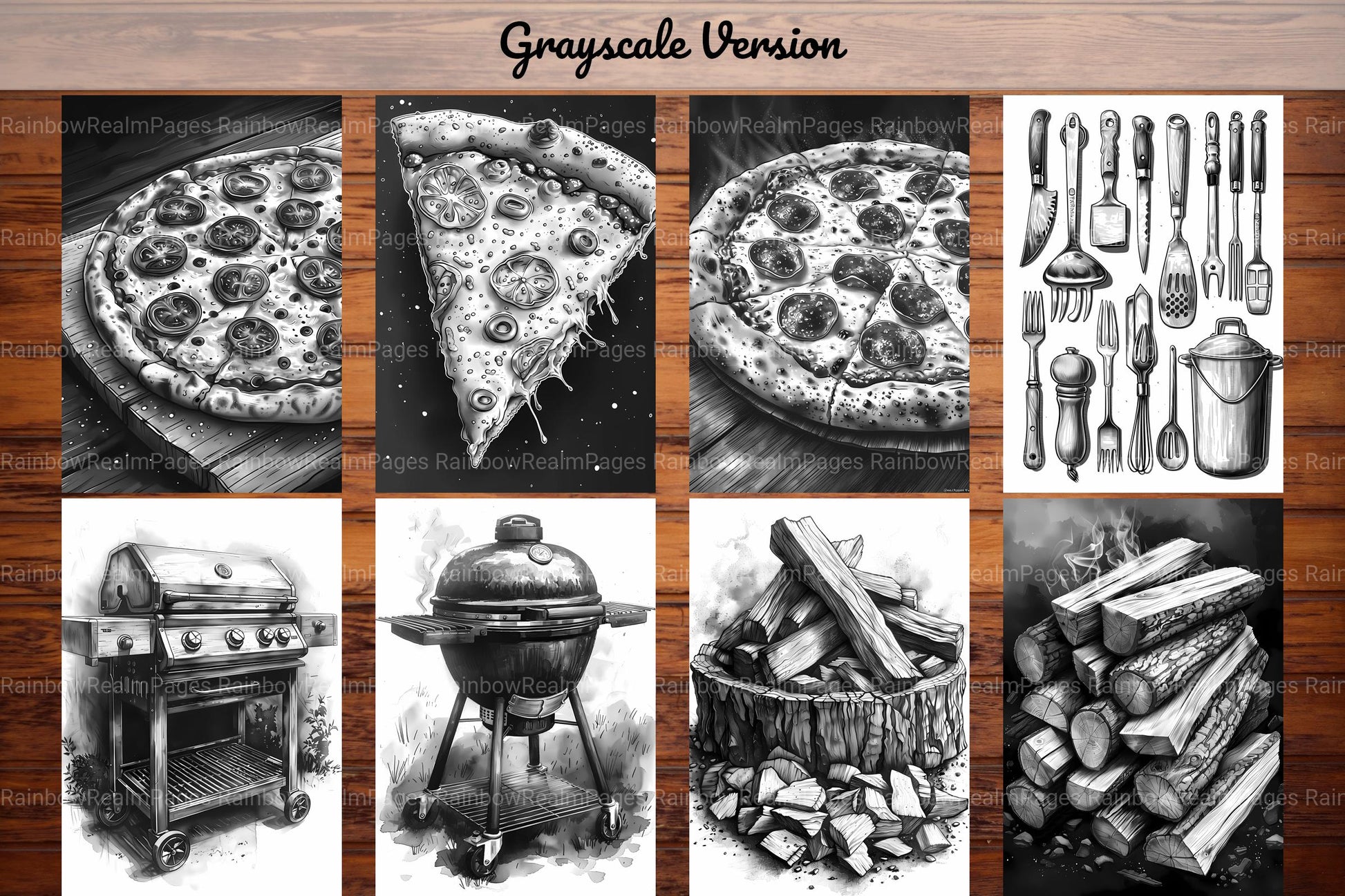 Cooking and Baking Coloring Books - CraftNest - Digital Crafting and Art