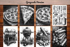 Cooking and Baking Coloring Books - CraftNest - Digital Crafting and Art