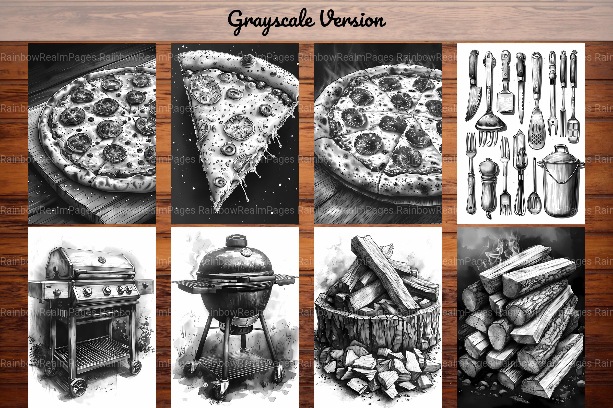 Cooking and Baking Coloring Books - CraftNest - Digital Crafting and Art