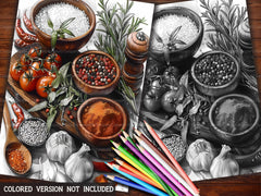 Cooking and Baking Coloring Books - CraftNest - Digital Crafting and Art