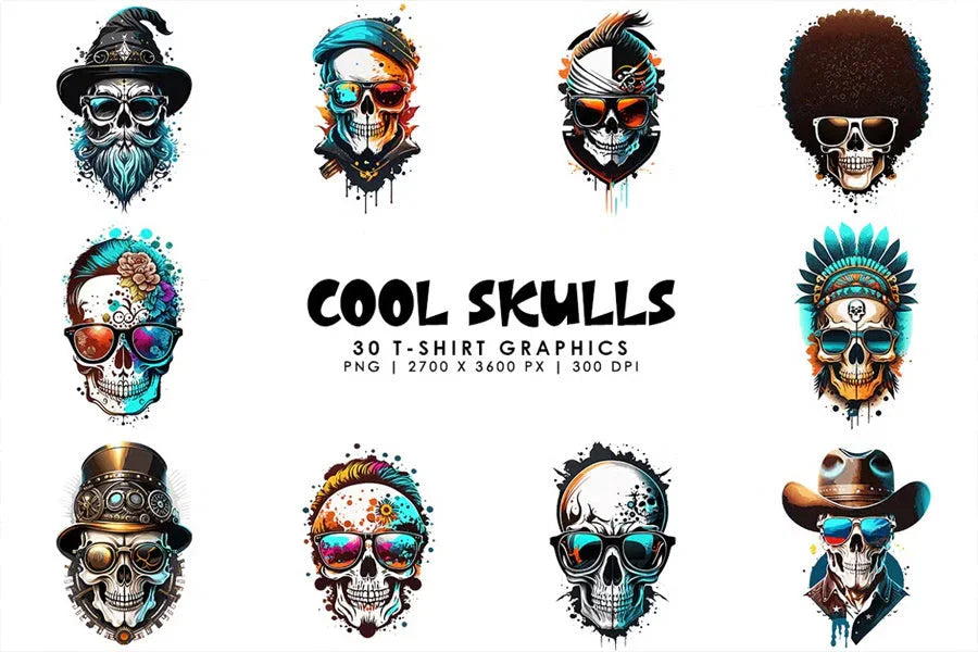Cool Skulls - Funky & Groovy