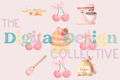 Coquette Baking Bows Clipart Bundle - CraftNest - Digital Crafting and Art