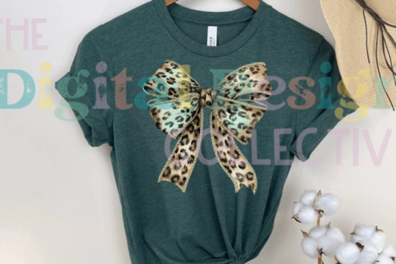 Coquette Leopard Bow Design Clipart Bundle - CraftNest - Digital Crafting and Art