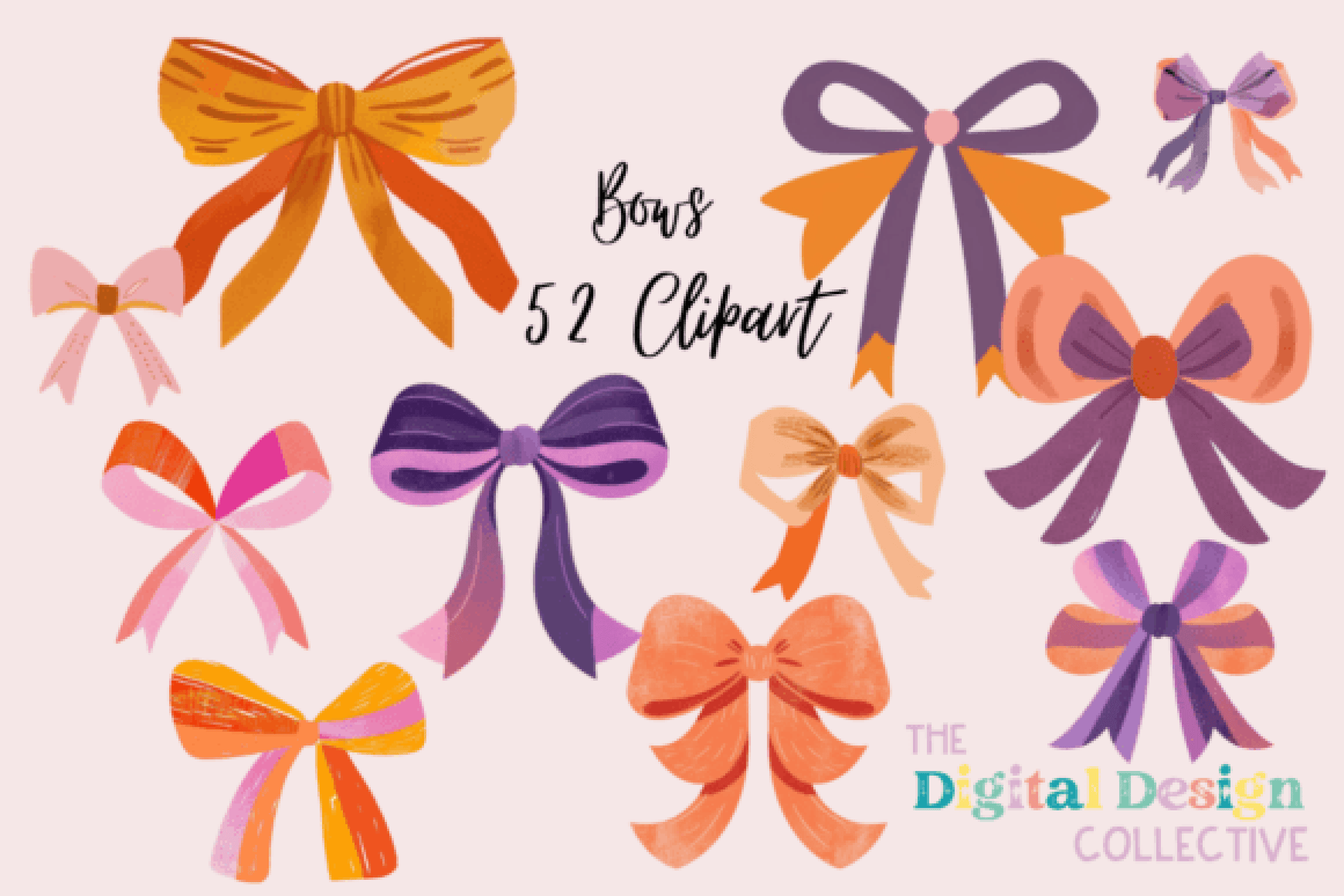 Coquette Bows Clipart Bundle - CraftNest - Digital Crafting and Art