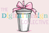 Coquette Coffee Bow Clipart Bundle