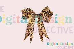 Leopard Turquoise Western Coquette Bow Clipart Bundle - CraftNest - Digital Crafting and Art