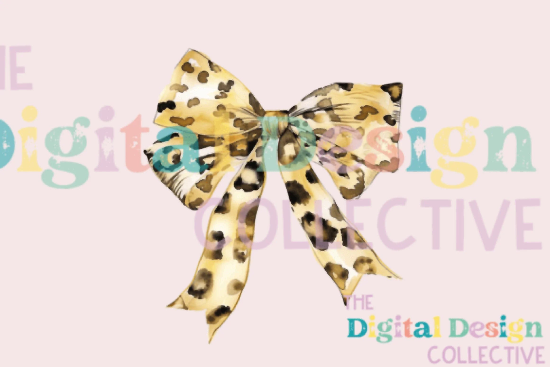 Coquette Leopard Bow Design Clipart Bundle - CraftNest - Digital Crafting and Art