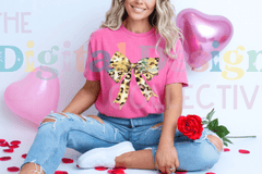 Coquette Leopard Bow Design Clipart Bundle - CraftNest - Digital Crafting and Art