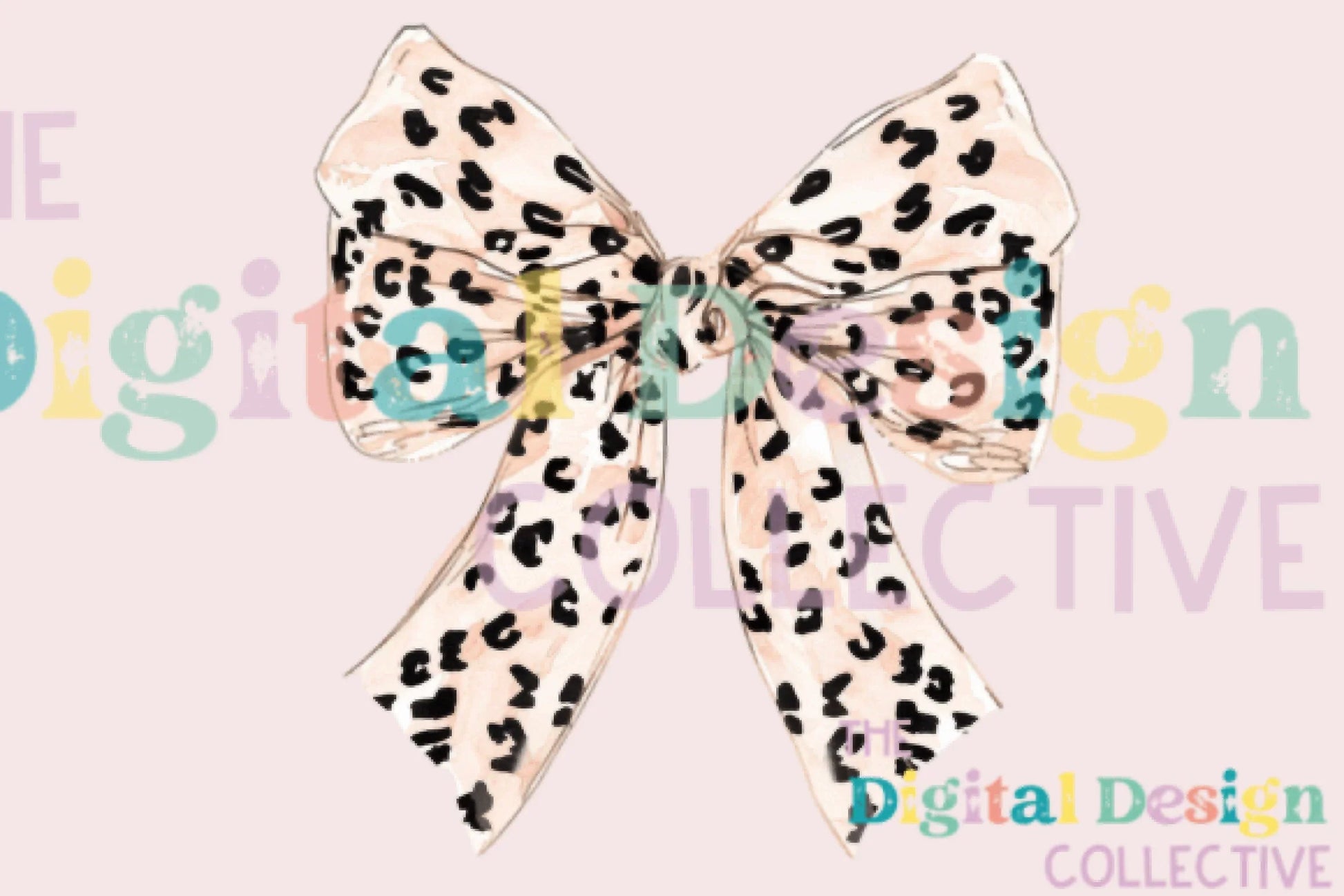 Coquette Leopard Bow Design Clipart Bundle - CraftNest - Digital Crafting and Art