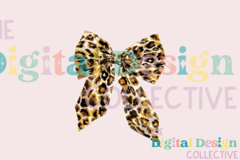 Leopard Turquoise Western Coquette Bow Clipart Bundle - CraftNest - Digital Crafting and Art