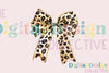 Leopard Turquoise Western Coquette Bow Clipart Bundle