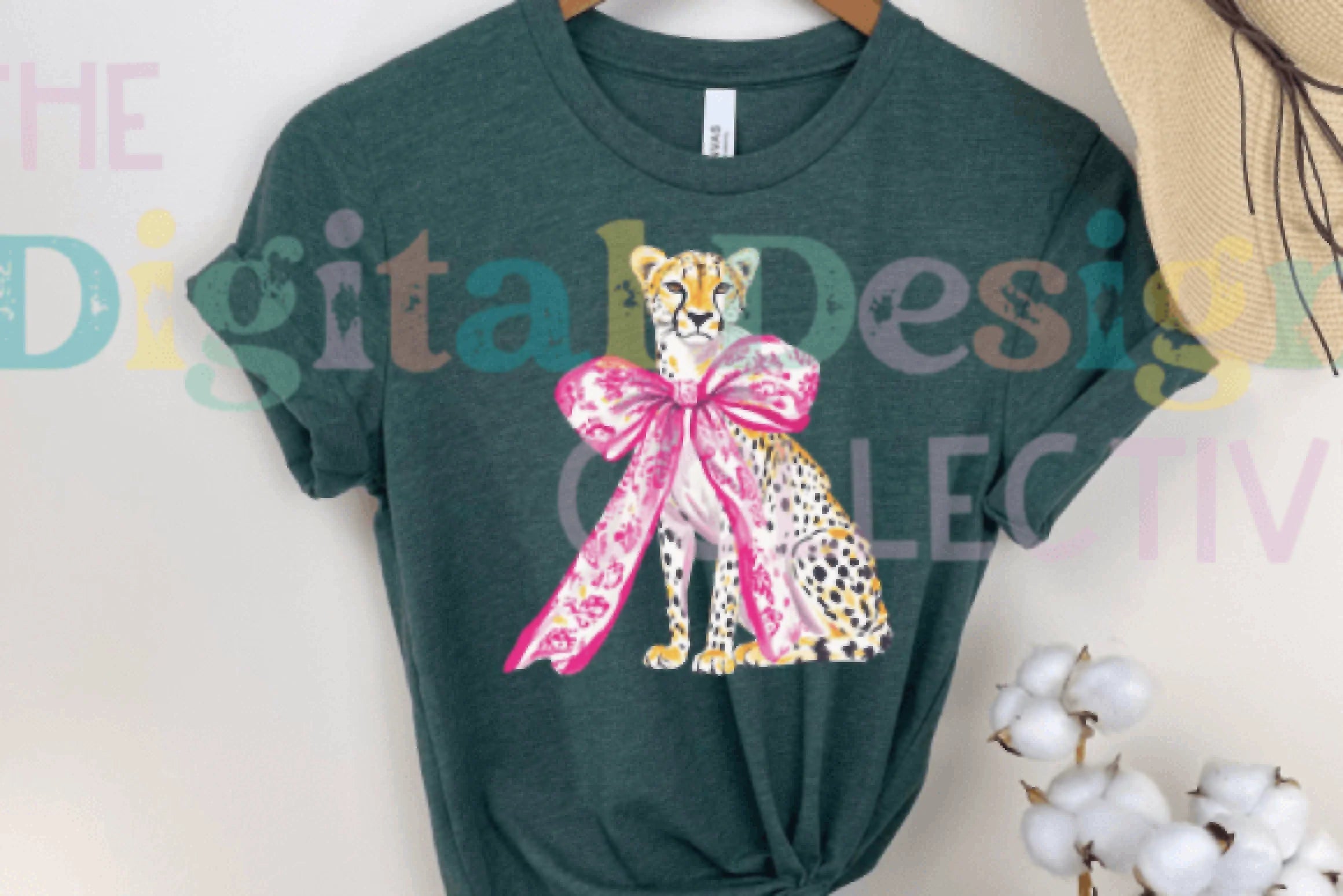 Coquette Leopard Print T-Shirt Clipart Bundle - CraftNest - Digital Crafting and Art