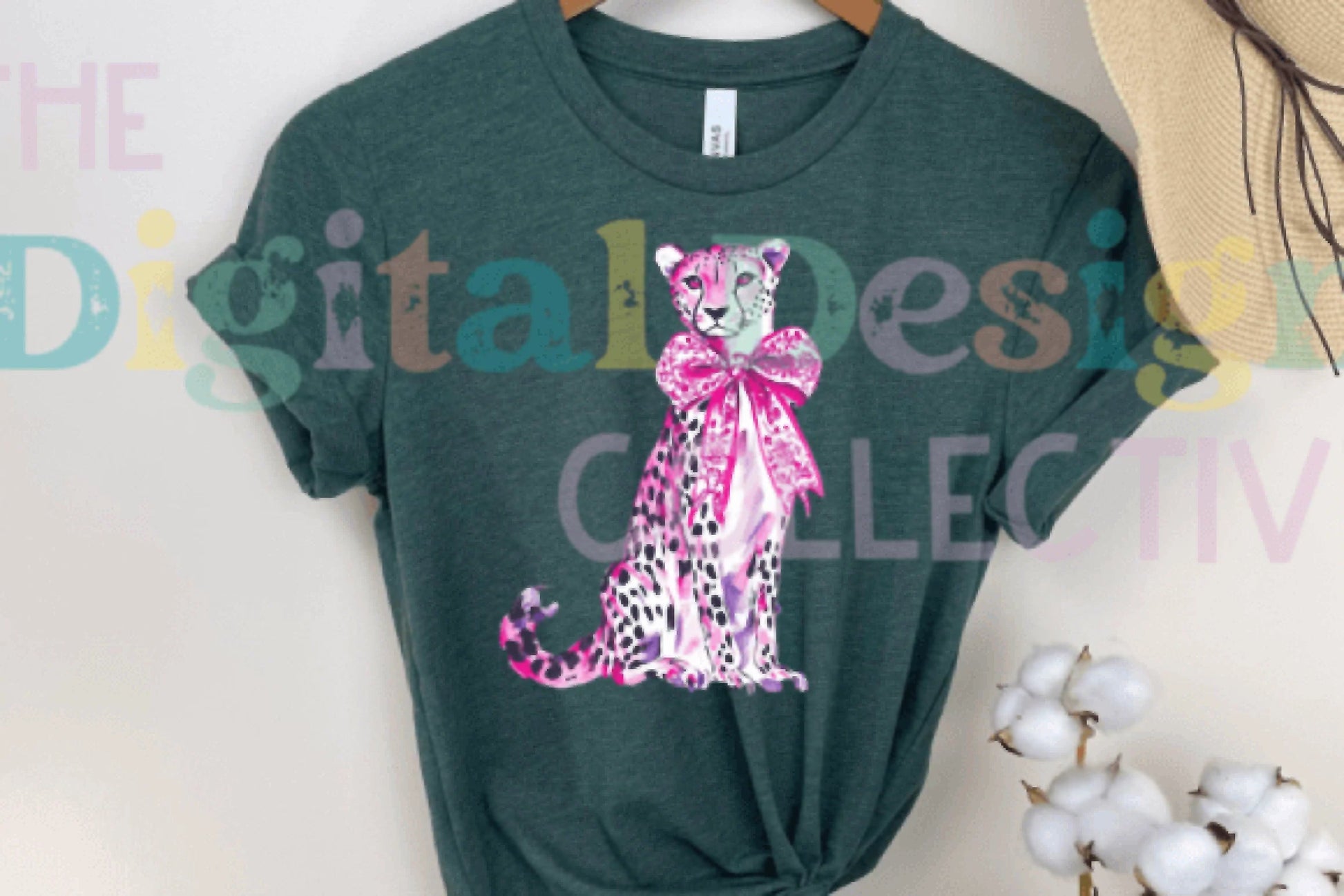 Coquette Leopard Print T-Shirt Clipart Bundle - CraftNest - Digital Crafting and Art