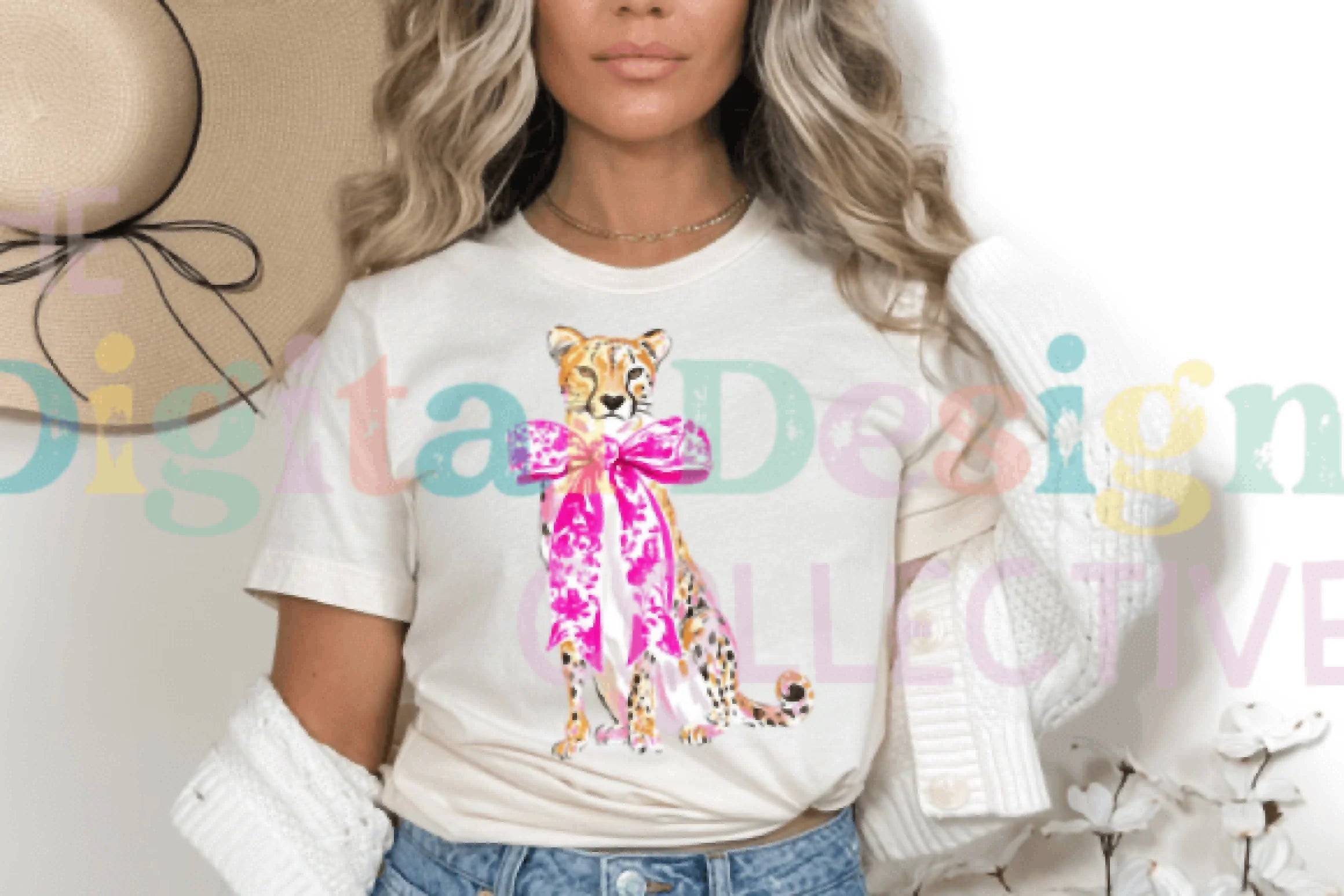 Coquette Leopard Print T-Shirt Clipart Bundle - CraftNest - Digital Crafting and Art
