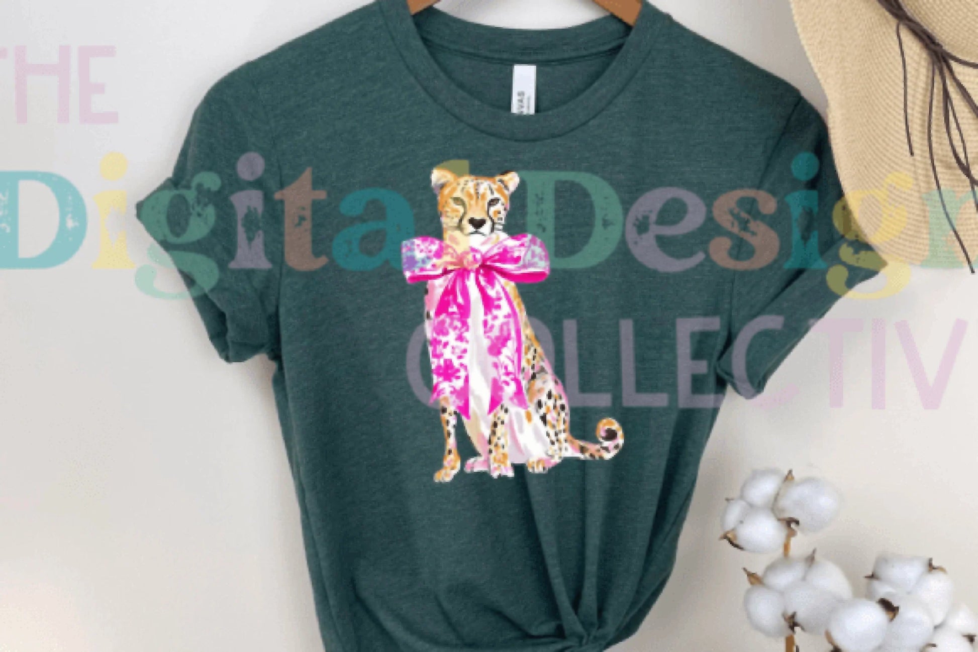 Coquette Leopard Print T-Shirt Clipart Bundle - CraftNest - Digital Crafting and Art