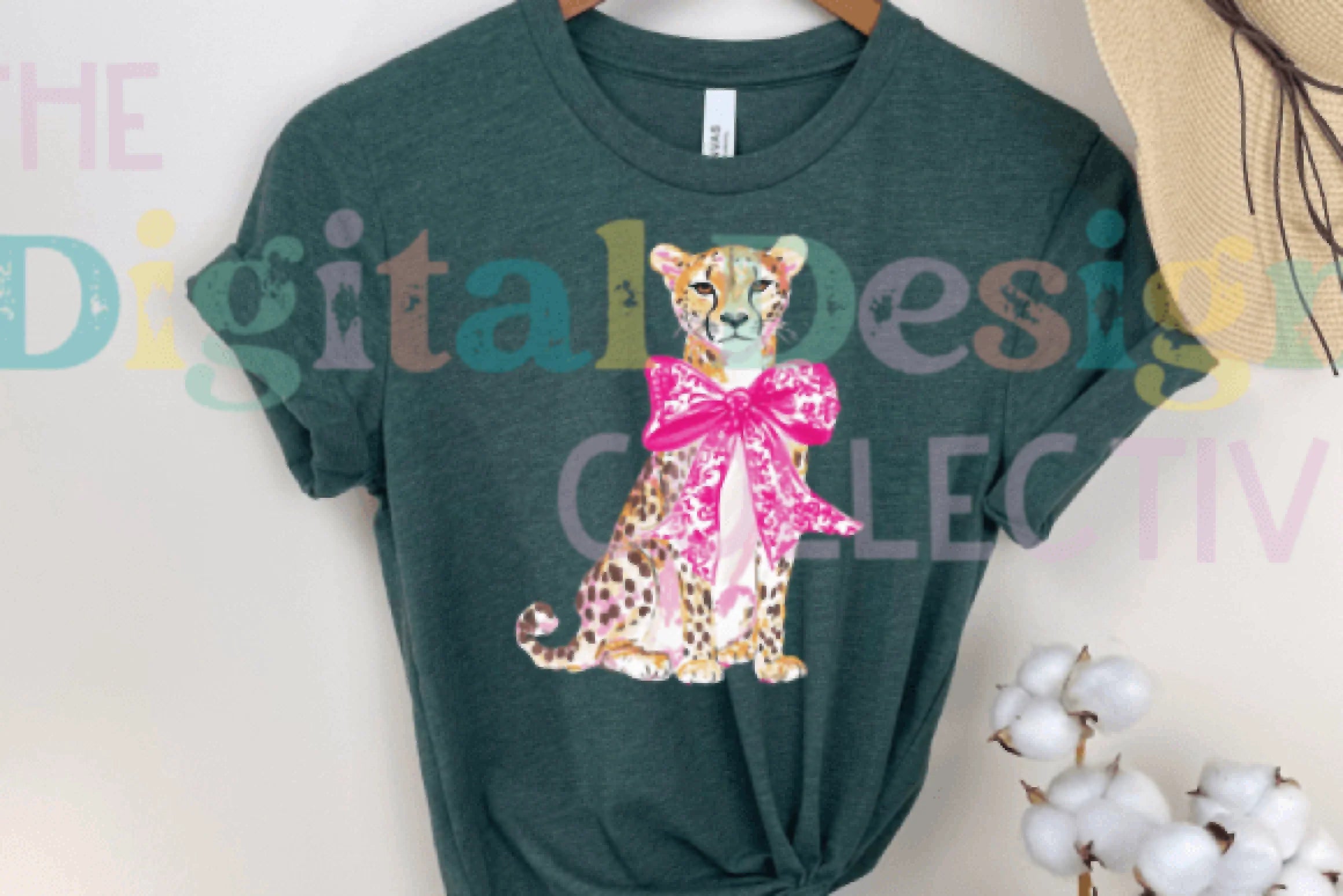 Coquette Leopard Print T-Shirt Clipart Bundle - CraftNest - Digital Crafting and Art
