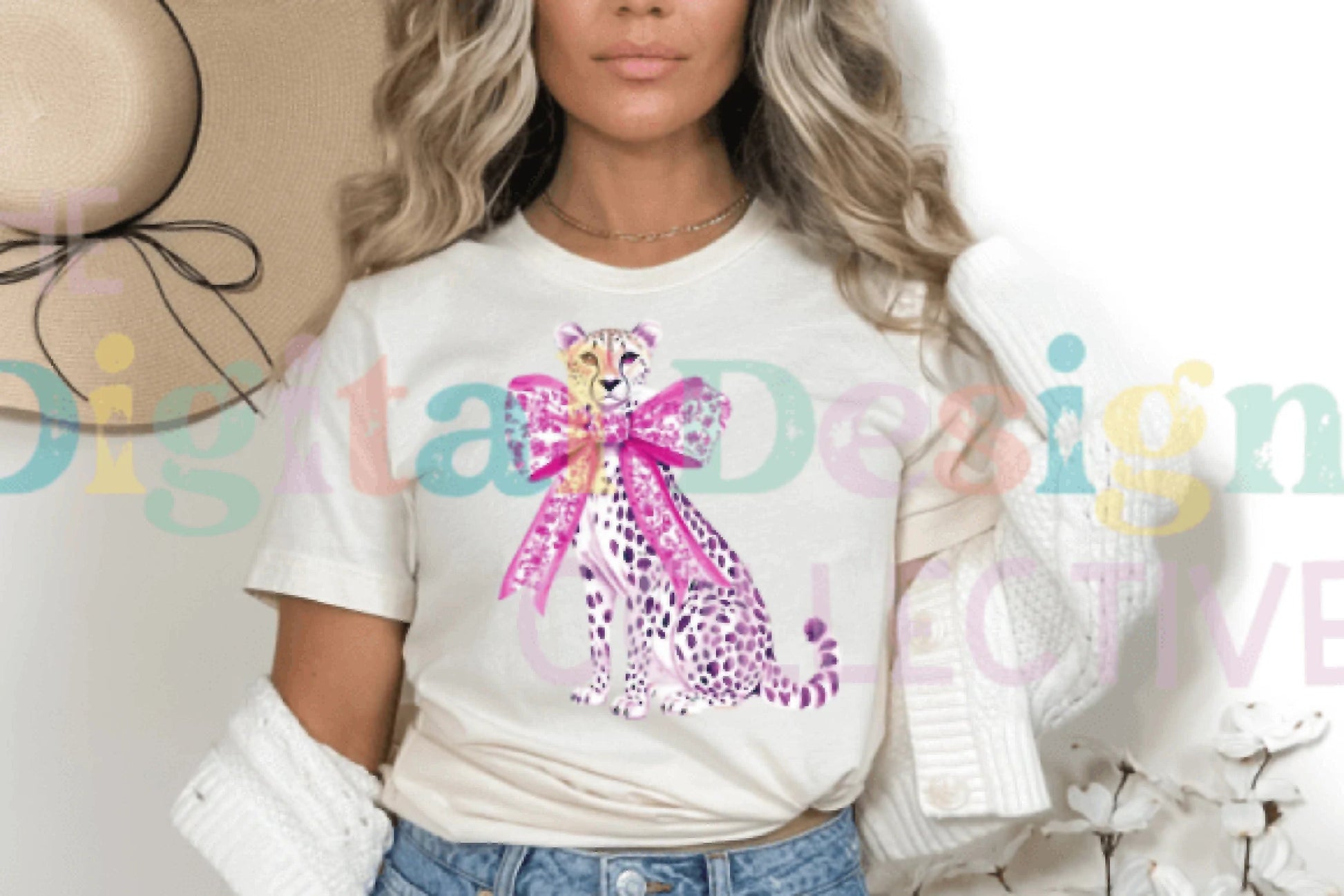 Coquette Leopard Print T-Shirt Clipart Bundle - CraftNest - Digital Crafting and Art