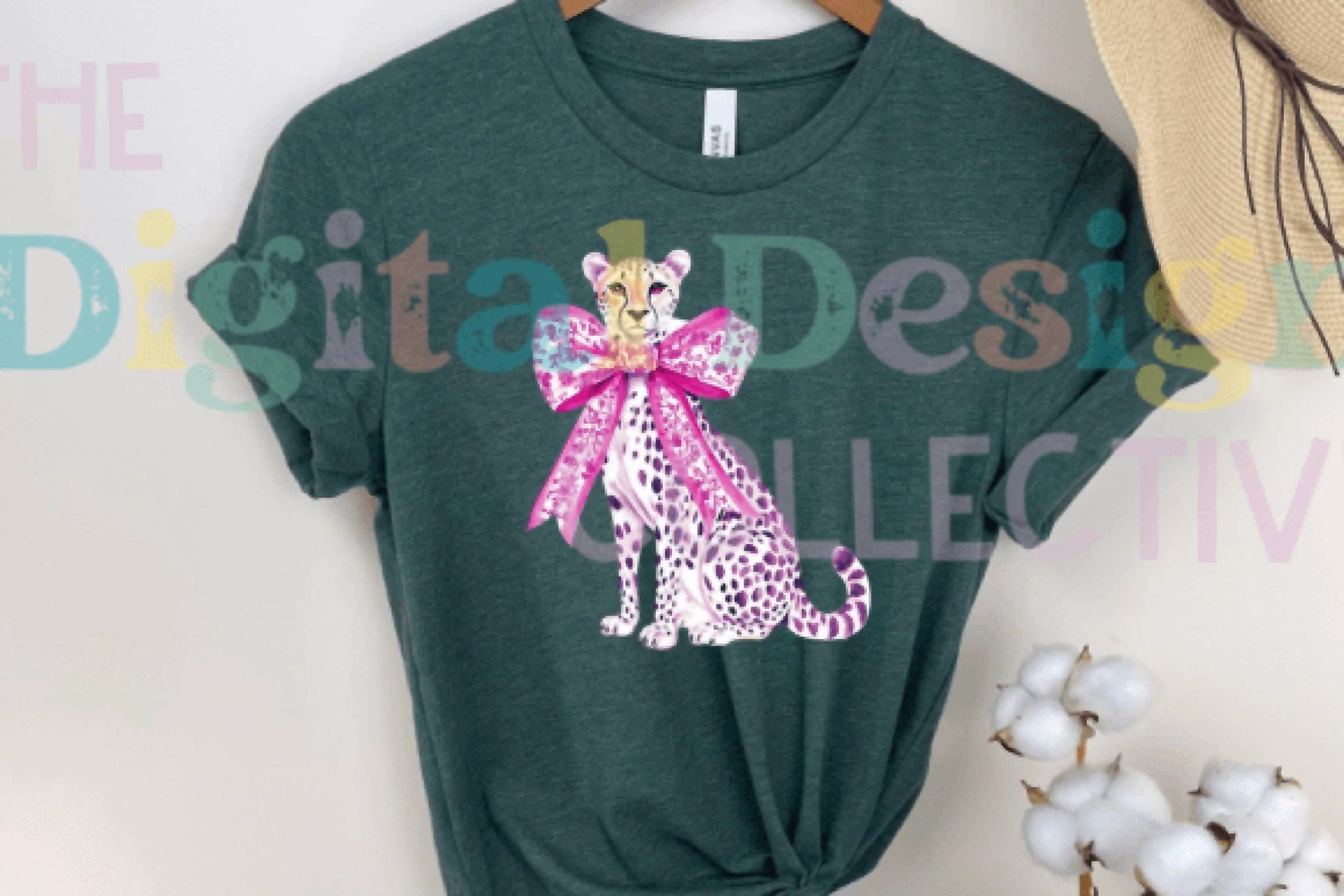 Coquette Leopard Print T-Shirt Clipart Bundle - CraftNest - Digital Crafting and Art
