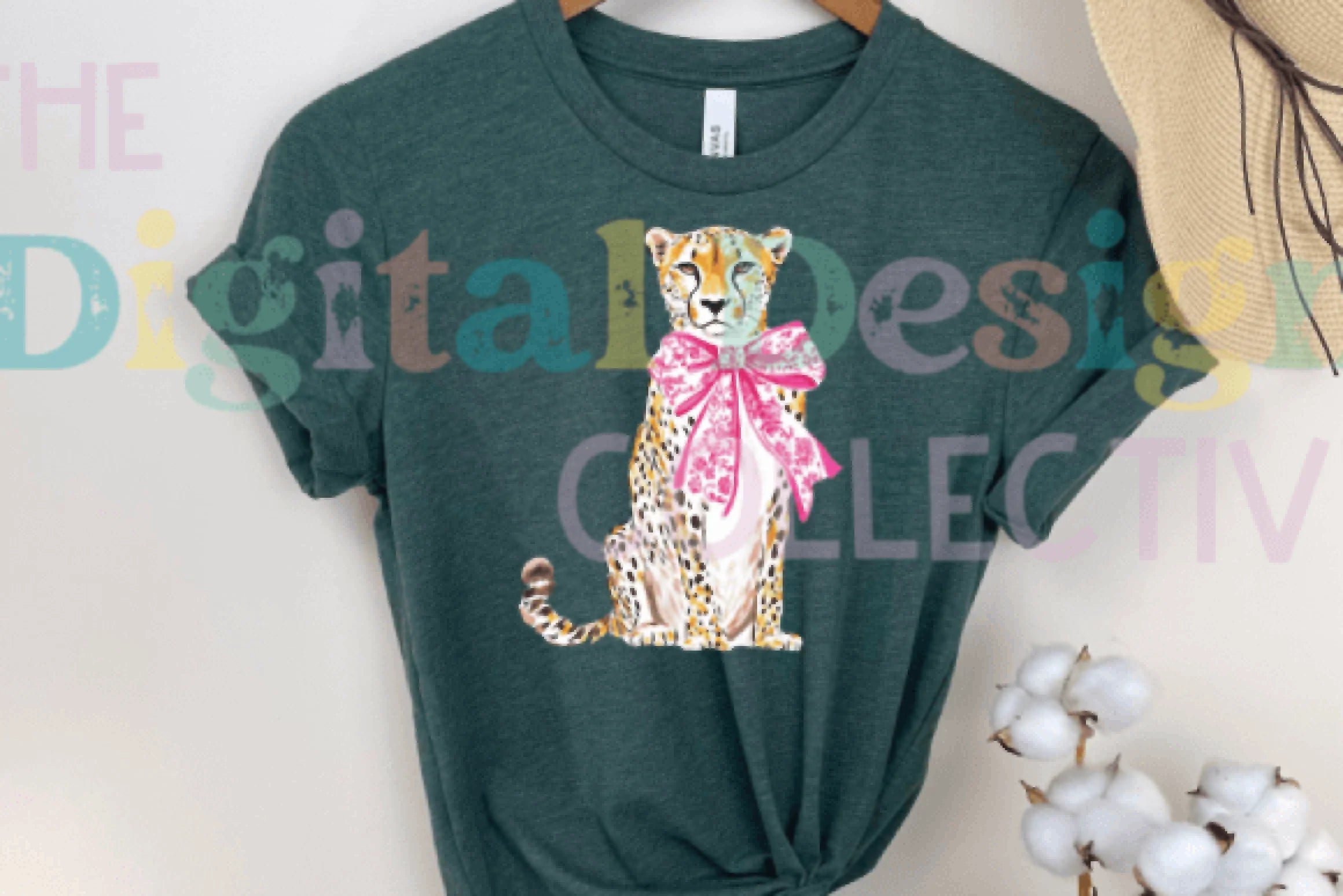 Coquette Leopard Print T-Shirt Clipart Bundle - CraftNest - Digital Crafting and Art