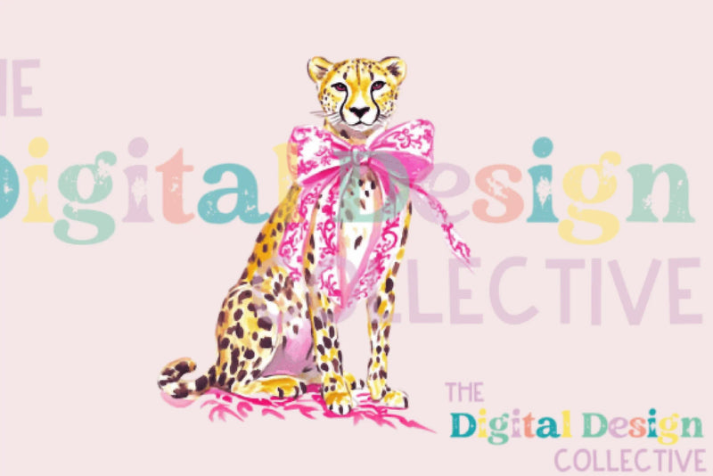 Coquette Leopard Print T-Shirt Clipart Bundle - CraftNest - Digital Crafting and Art