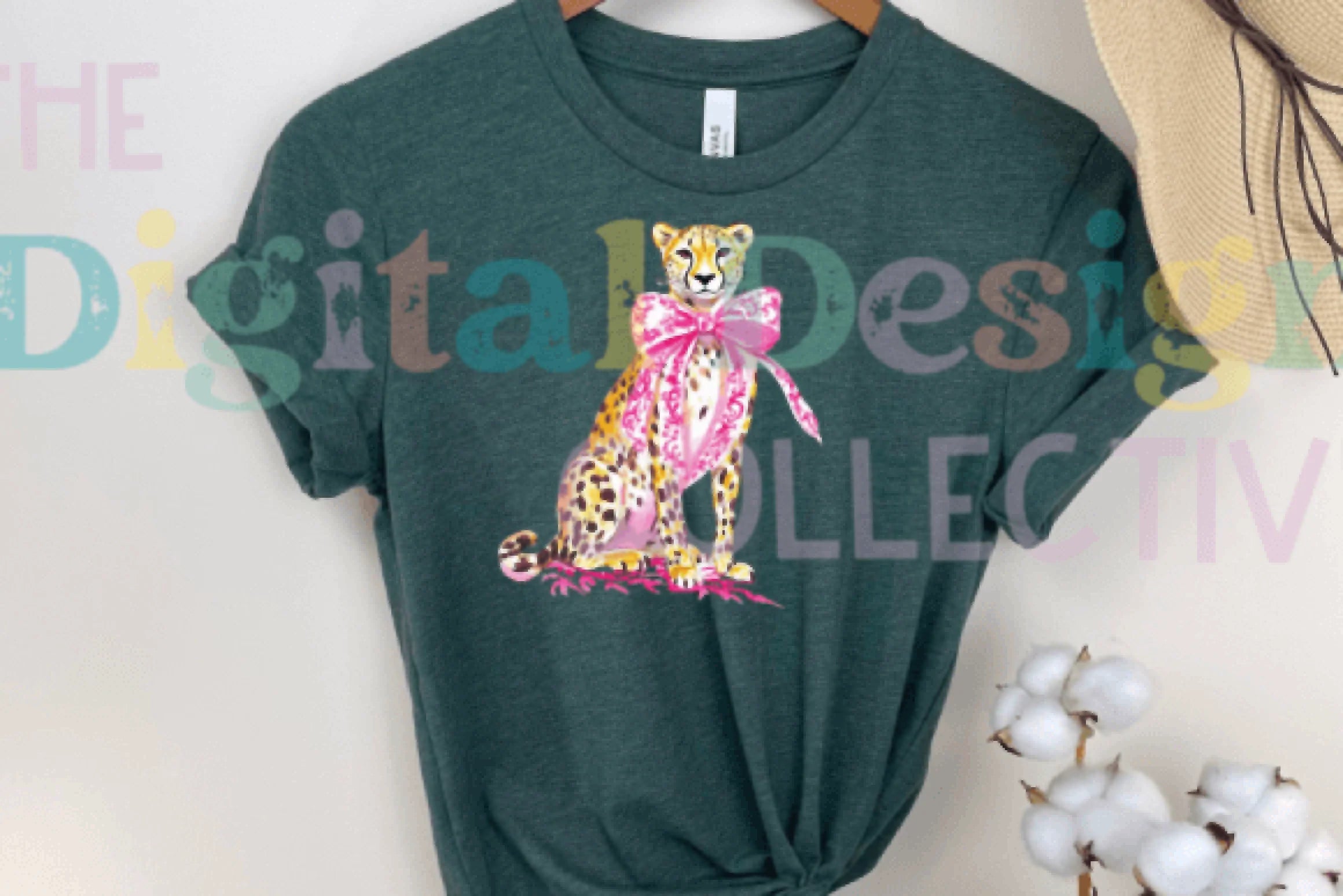 Coquette Leopard Print T-Shirt Clipart Bundle - CraftNest - Digital Crafting and Art